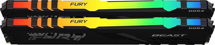 Productafbeelding Kingston FURY Beest RGB (2 x 16GB, 3600 MHz, DDR4 RAM, DIMM 288 pin)