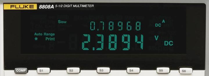 Image du produit Fluke Multimètre de table 08A 240V (CAT I 1000V, CAT II 600V)