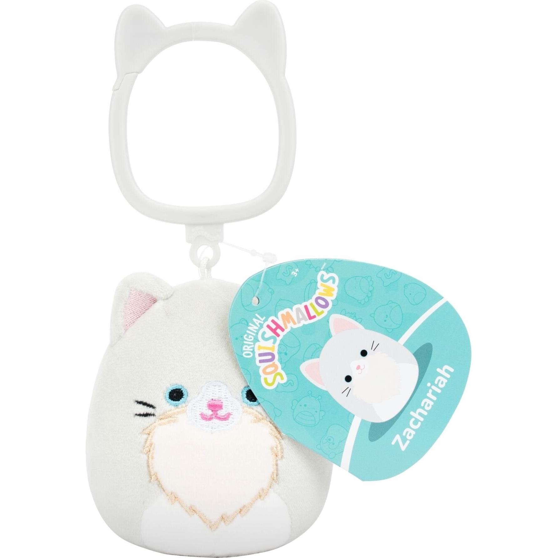 Squishmallows - 9 cm P26 Clip-On - Zachariah Cat (9 cm)