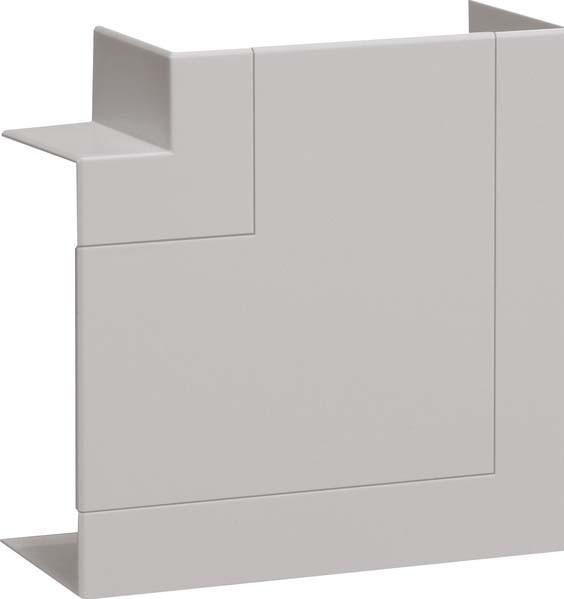 Actual product image Tehalit Flat angle lamin. BR651305H7035 hfr PVC to BR OT80mm light grey (6.80 cm)