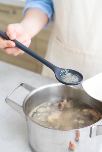 Produktbild Kochblume Kochlöffel anthrazit