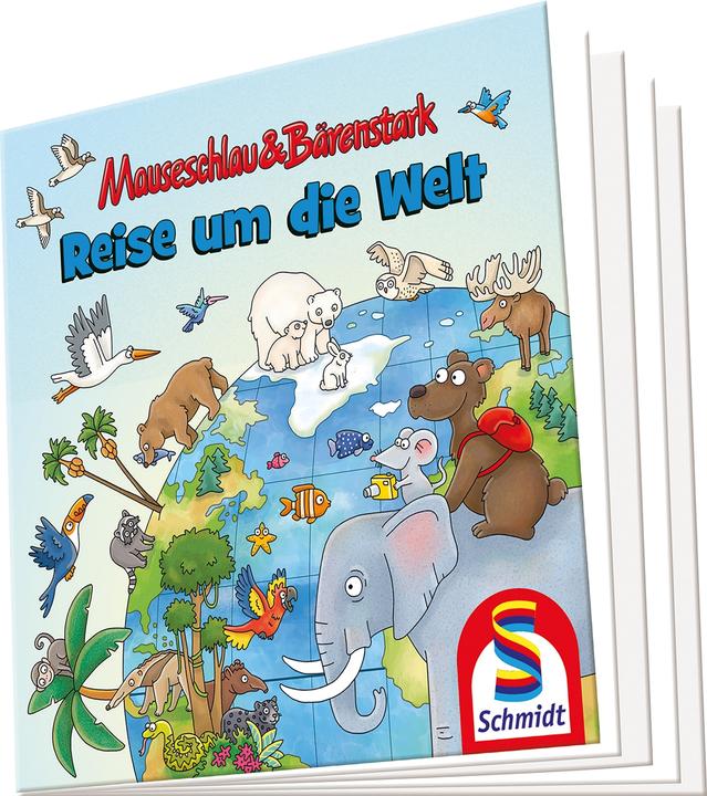 Immagine prodotto Schmidt Spiele Viaggio intorno al mondo con libretto (100 pezzi)