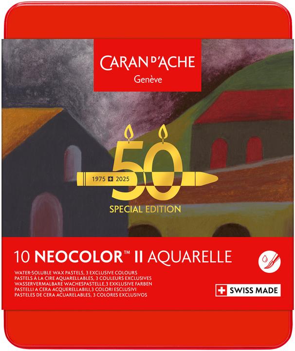 Produktbild Caran d'Ache Neocolor II (Mehrfarbig, 10 x)