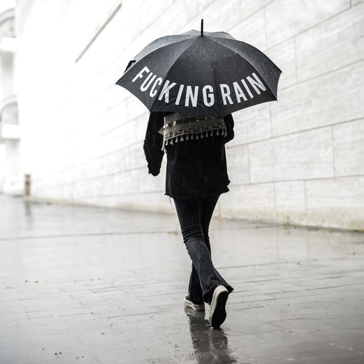 Actual product image Fisura Stockschirm Fucking rain