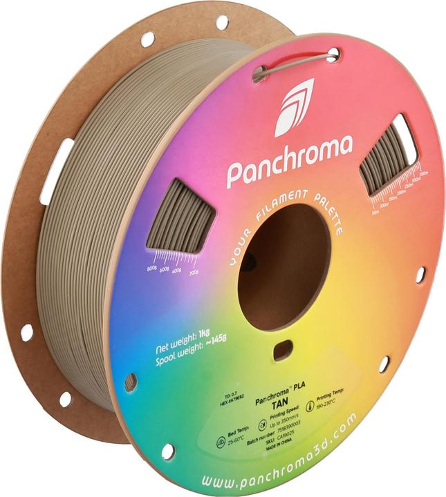 Produktbild Polymaker PLA 1,75mm TAN 1kg (PLA, 1.75 mm, 1000 g)