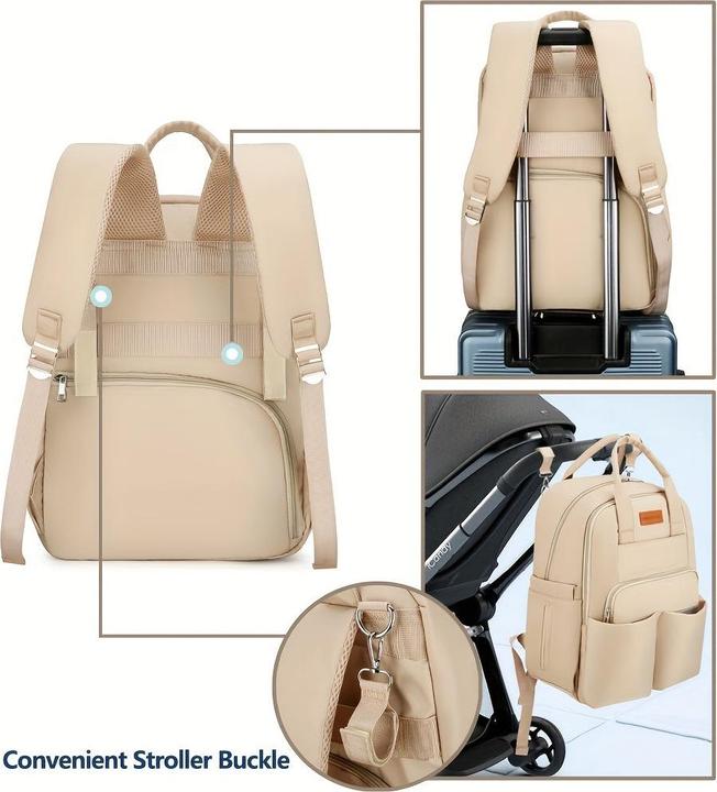 Actual product image Only-Bags.Store Multifunctional waterproof mummy backpack, large travel backpack