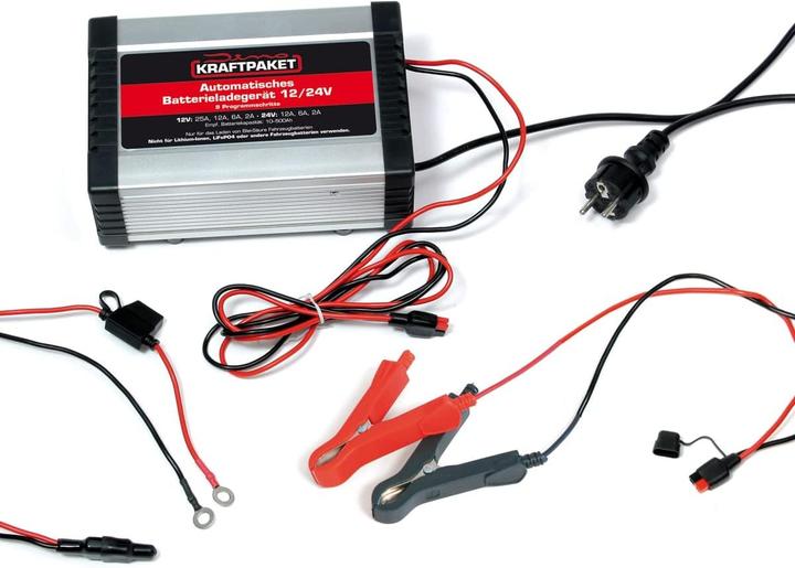 Image du produit Dino KRAFTPAKET 136340 Chargeur de voiture 12 V, 24V (12V, 24V)