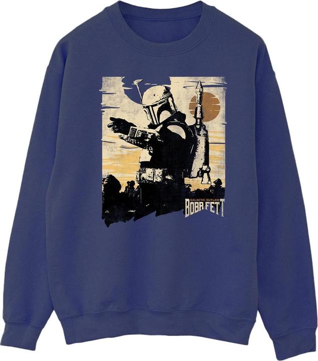 Immagine prodotto Star Wars The Book Of Boba Fett Points Felpa Uomo (5XL)
