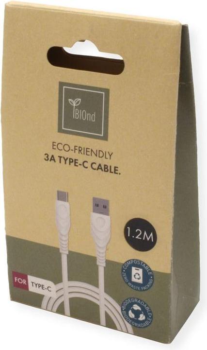 Produktbild BIOnd USB-A to Type-C 3A 1.2M (1.20 m, USB 2.0)