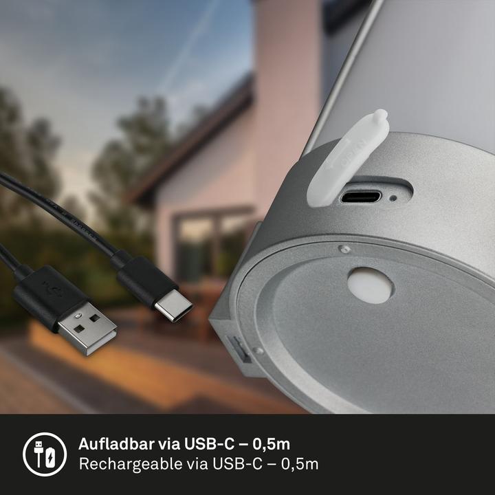 Image du produit Briloner ASA Akku LED Tischleuchte - Touchdimmer - Chrom-matt