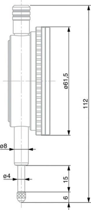 Image du produit Tesa Technology Comparateur 1 mm / 01419054