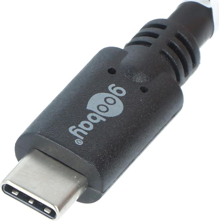 Produktbild AccuCell USB-Datenkabel und Ladekabel mit USB-C Stecker auf USB A 3.0 (1 m)