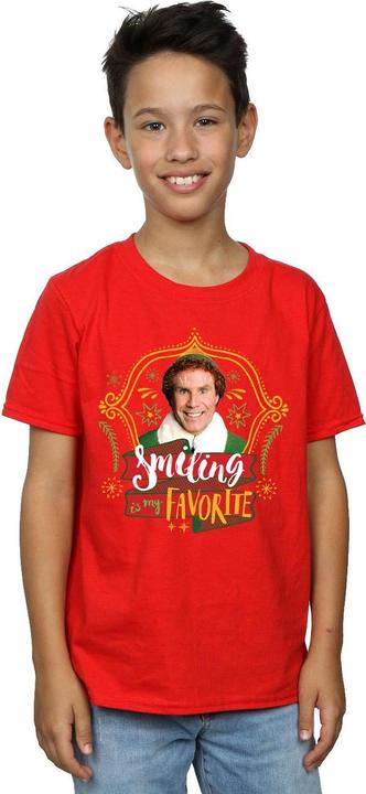 Actual product image Elf Boys Buddy Smiling T-Shirt (140, 146)