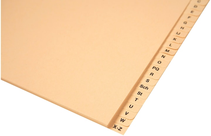 Produktbild Biella Papier-Register für A5/A6