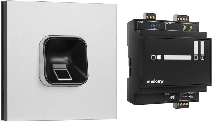 Produktbild Ekey 204707 Fingerprint Zugangssystem Hutschiene IP54