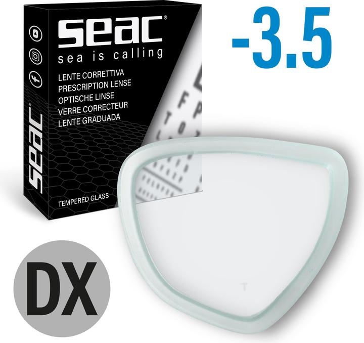 Produktbild Seac Optisches Glas - Rechts- Eagle (-3.5)