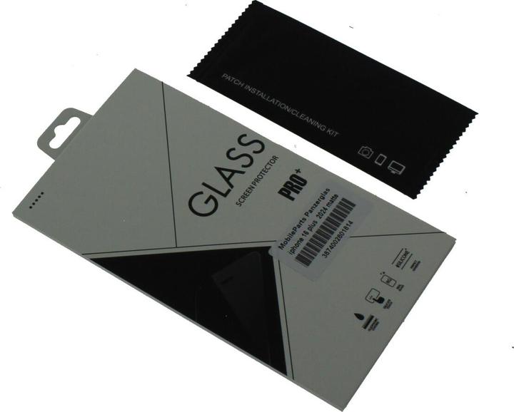 Produktbild MobileParts Panzerglas (1 Stk., Apple iPhone 16 Plus)