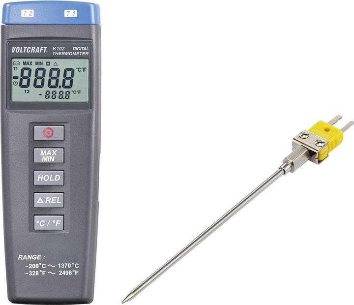 Voltcraft Digitale thermometer + inbrengsonde