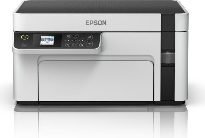 Actual product image Epson Multifunction compact printer EcoTank M2120 Mono, Inkjet, A4, Wi-Fi, White (Ink, Black and white)