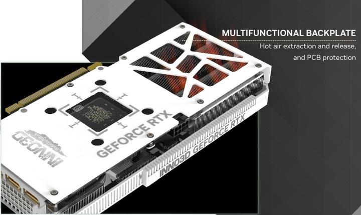 Image du produit Inno3D Carte graphique Geforce RTX 4060 Ti 8 GB Twin X2 OC White - 8GB GDDR6, 1x HDMI, 3x DP (8 Go)