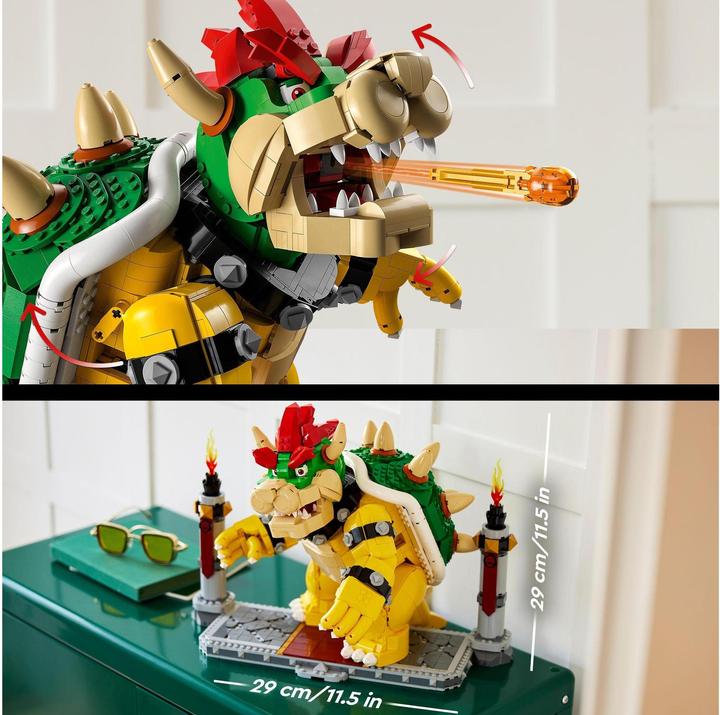 Actual product image LEGO The mighty Bowser (71411, LEGO Super Mario)