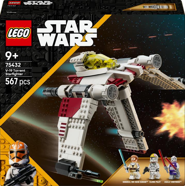 Produktbild LEGO V-19 Torrent-Sternjäger (75432, LEGO Star Wars)