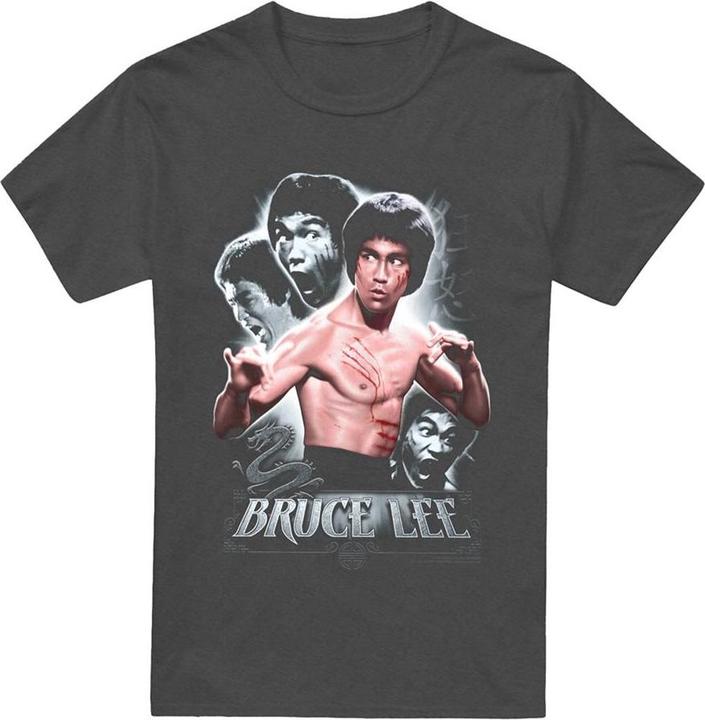 Produktbild Bruce Lee Inner Fury TShirt meliert (L)