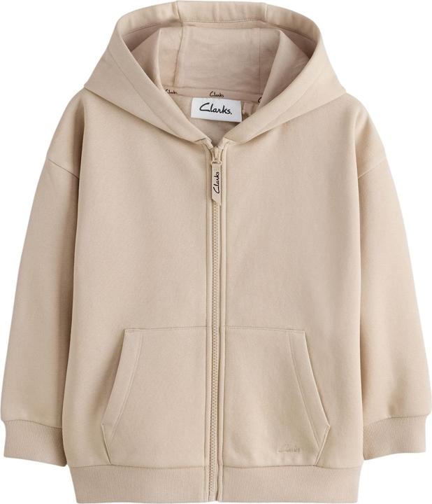 Actual product image Clarks Boys Plain Full Zip Hoodie (158)