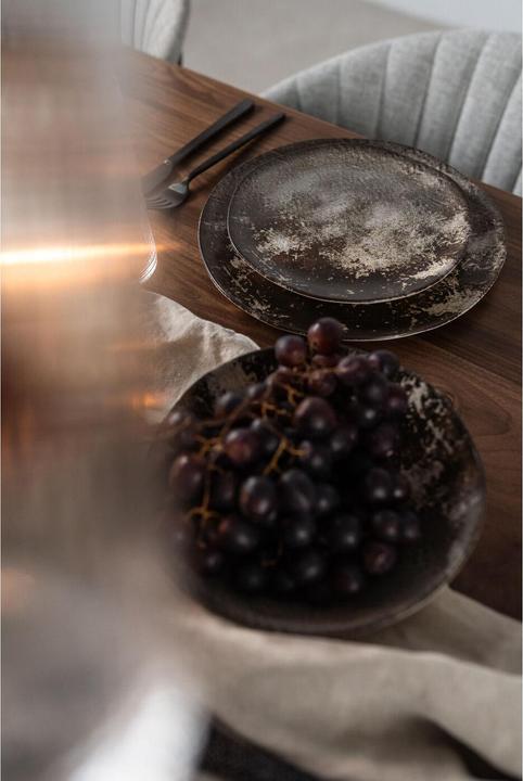 Produktbild Kare Design Teller Savannah grau rund 20