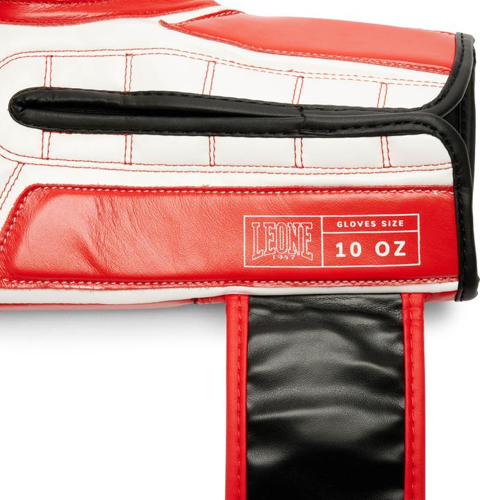 Actual product image Leone Iconic Boxing Gloves Red GN208 (16 OZ, One size)