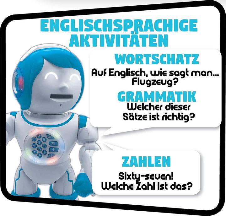 Immagine prodotto Lexibook ROB90DE Powerman (Inglese, Tedesco)