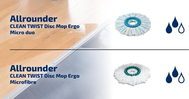 Immagine prodotto Leifheit Set di 2 testine di ricambio (2 pz.)