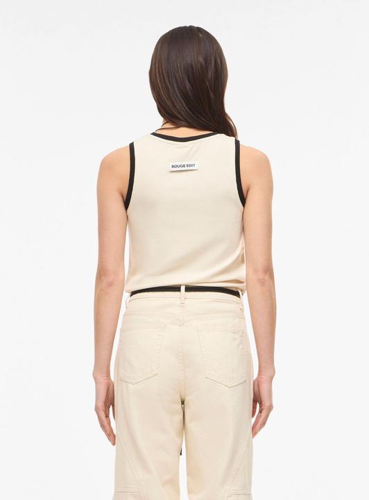Produktbild Rouge Edit Rundhals Tanktop (S)