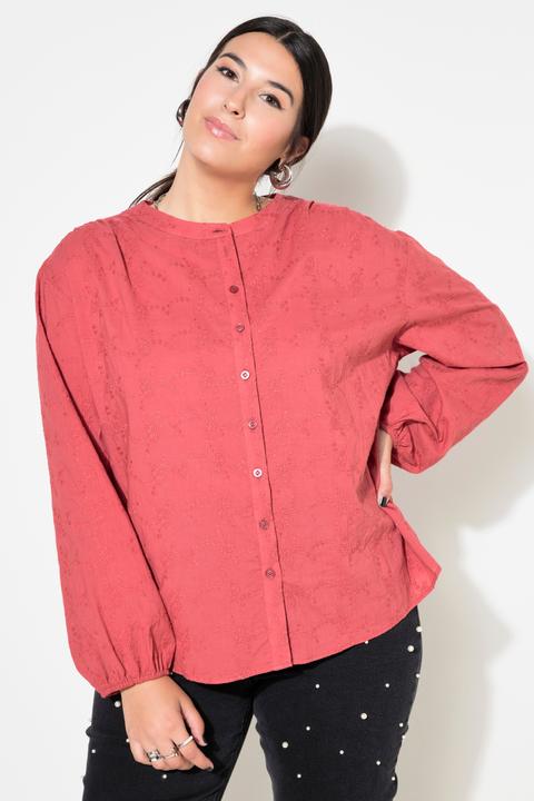 Produktbild Studio Untold Bluse, oversized, Struktur-Qualität, Ballon-Langarm (50, 52)