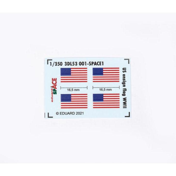 Eduard US ensign flag WWII SPACE