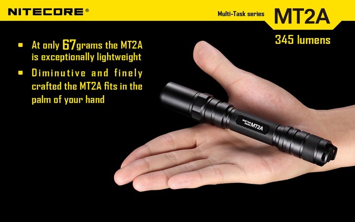 Actual product image Nitecore Mt2a (15.50 cm, 345 lm)
