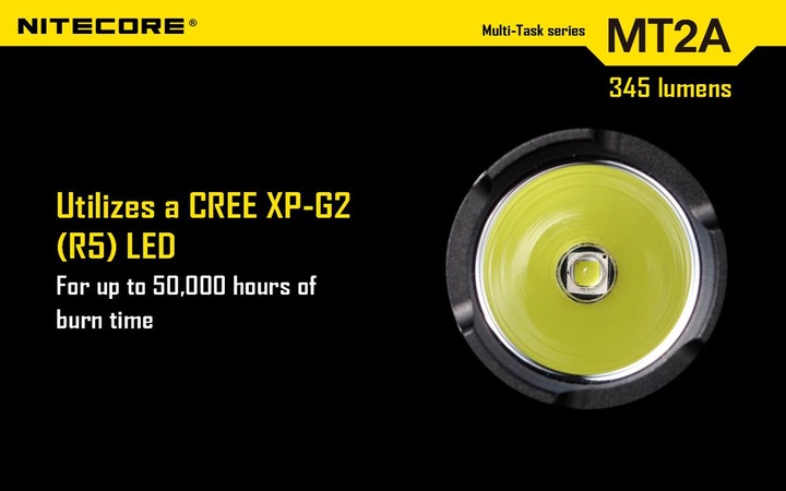 Actual product image Nitecore Mt2a (15.50 cm, 345 lm)