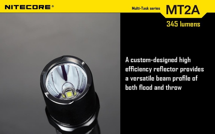 Actual product image Nitecore Mt2a (15.50 cm, 345 lm)