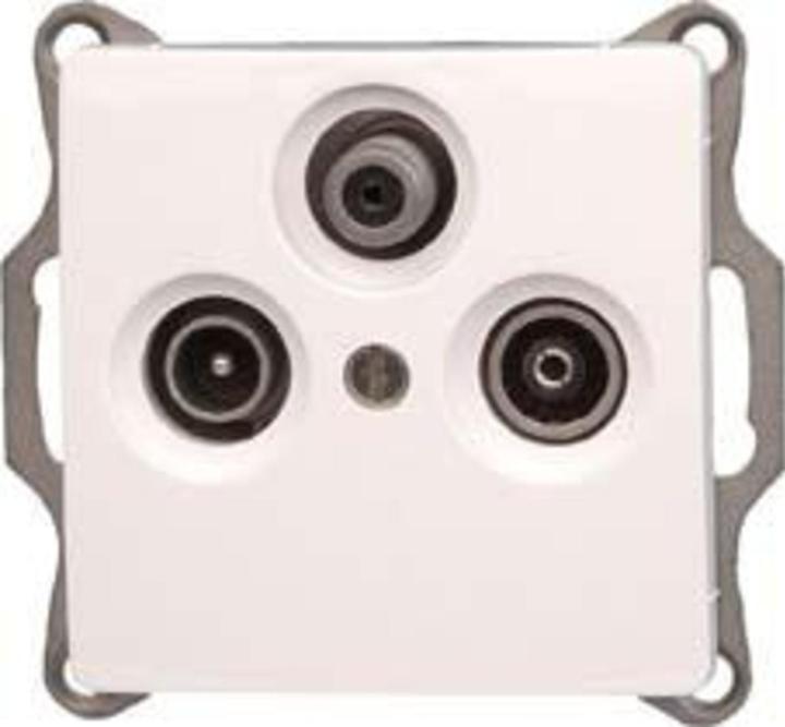 Actual product image Kopp Insert TV, radio, SAT socket Paris White 921402082