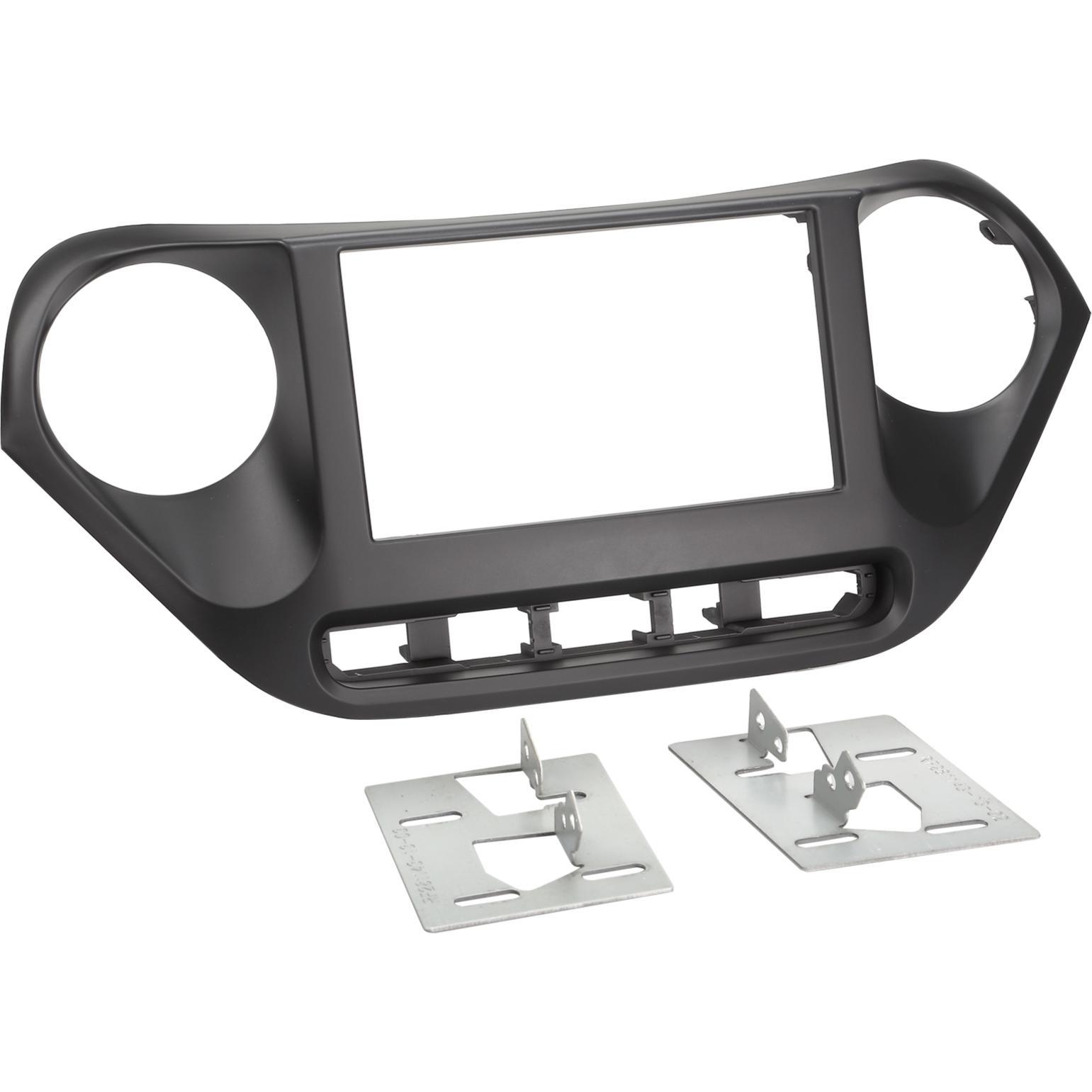 ACV, Installazione autoradio, 2-DIN RB Hyundai I10 11/2013-12/2019 nero