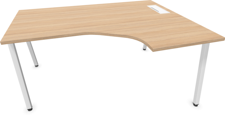 Produktbild Narbutas Nova A Eckschreibtisch Rechts (1600 x 1200 x 740 mm)
