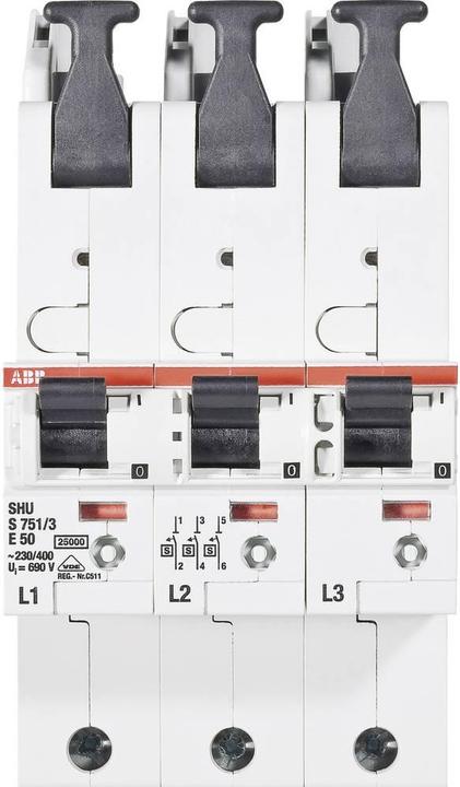 Produktbild ABB Leitungsschutzschalter 3polig
