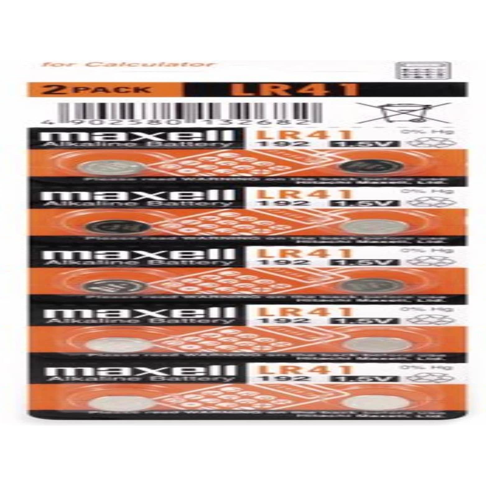 Thumbnail - Maxell LR41 (10 Stk., LR41, 28 mAh), Batterien + Akkus