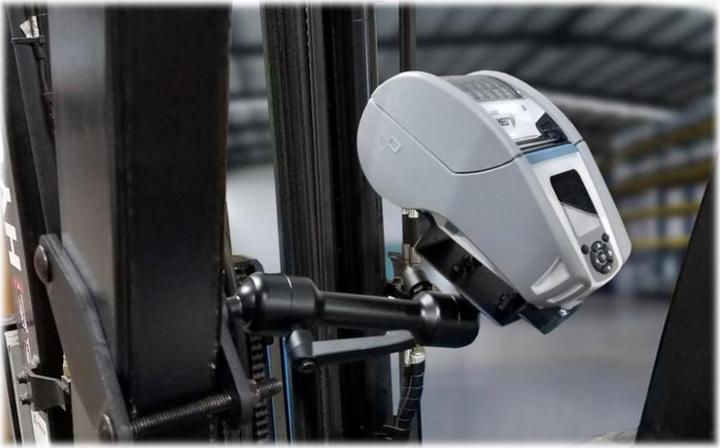 Produktbild Gamber-Johnson 7160-1473, Montageset, Schwarz, Zebra, ZQ620, 127 mm, 94 mm