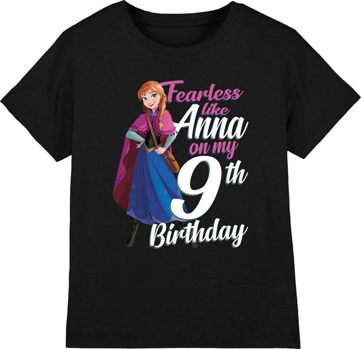Immagine prodotto Disney Frozen Fearless Like Anna Maglietta Nono Compleanno Bambini (116)