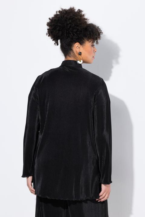 Produktbild Miamoda Plissee-Bluse, A-Linie, weiter Langarm (58)