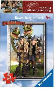 Produktbild Ravensburger Minipuzzle Dragons (54 Teile)