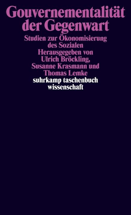 Produktbild Gouvernementalität der Gegenwart (Deutsch, Susanne Krasmann, Thomas Lemke, Ulrich Bröckling, 2000)