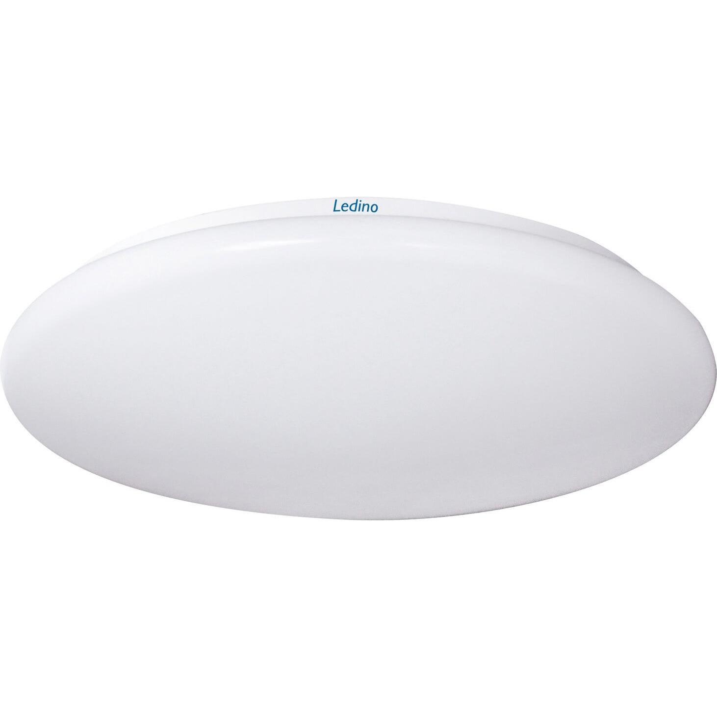 Ledino, Applique + Plafoniera, Apparecchio da parete Altona MWHF3 18 Watt 3000 K Bianco (1450 lm)