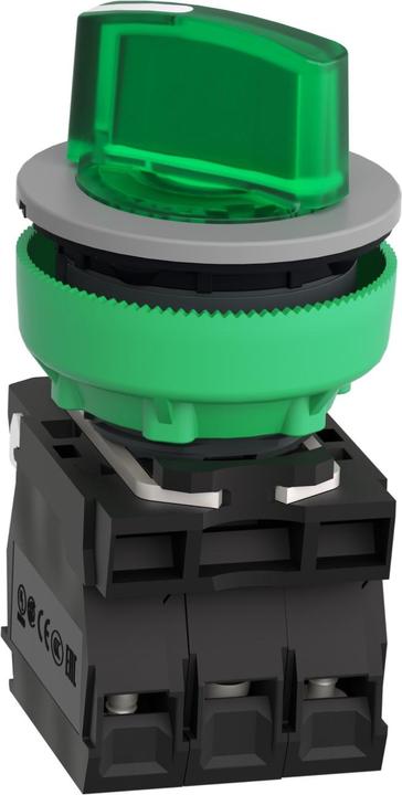 Actual product image Schneider Electric Schneider light selector XB5FK123B5C0 switch complete 2-position 30mm